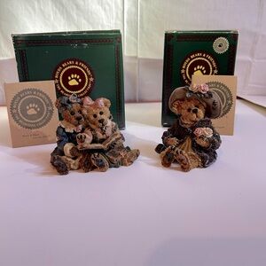 Boyds Bears bundle both Mrs Tuttle Smell the Roses and Bailey and BeckyThe Diary